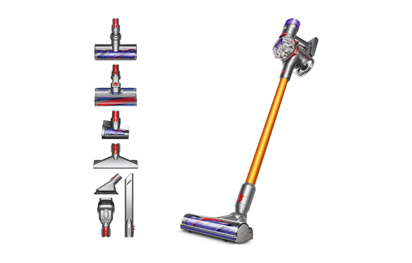 Пылесос Dyson V8 Absolute Copper Yellow Nickel
