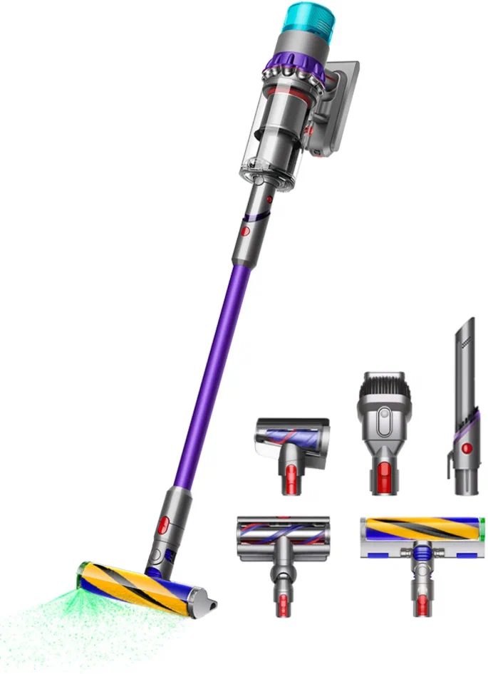 Пылесос Dyson Gen 5 Detect Absolute 10 насадок, Purple